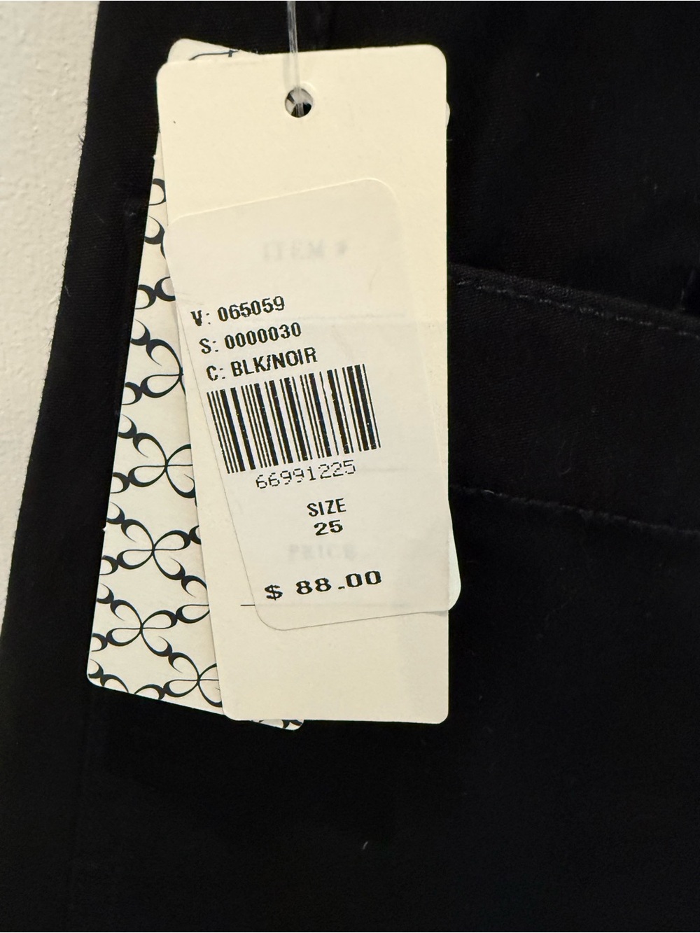 Anthropologie Colette Black Linen Blend High-Waist Shorts by Maeve - NWT - Picture 7 of 11